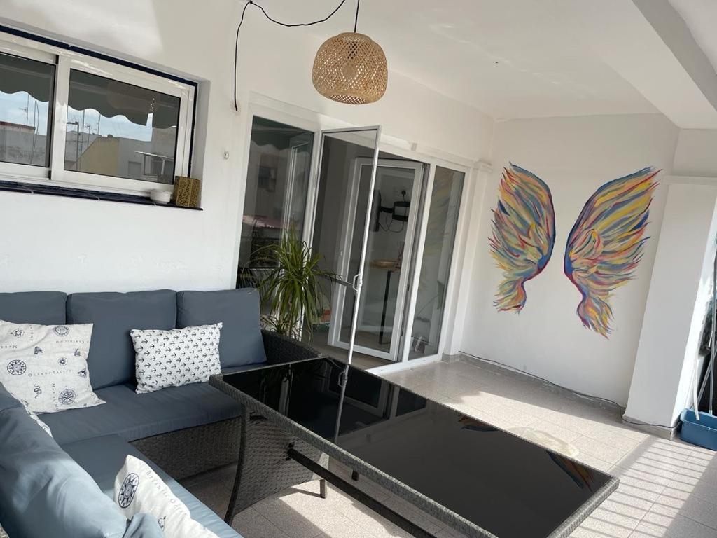 Sunny 3 Bed Beach Flat - Large Terrace With Sea View ปัวร์โตเดซากุนโต ภายนอก รูปภาพ